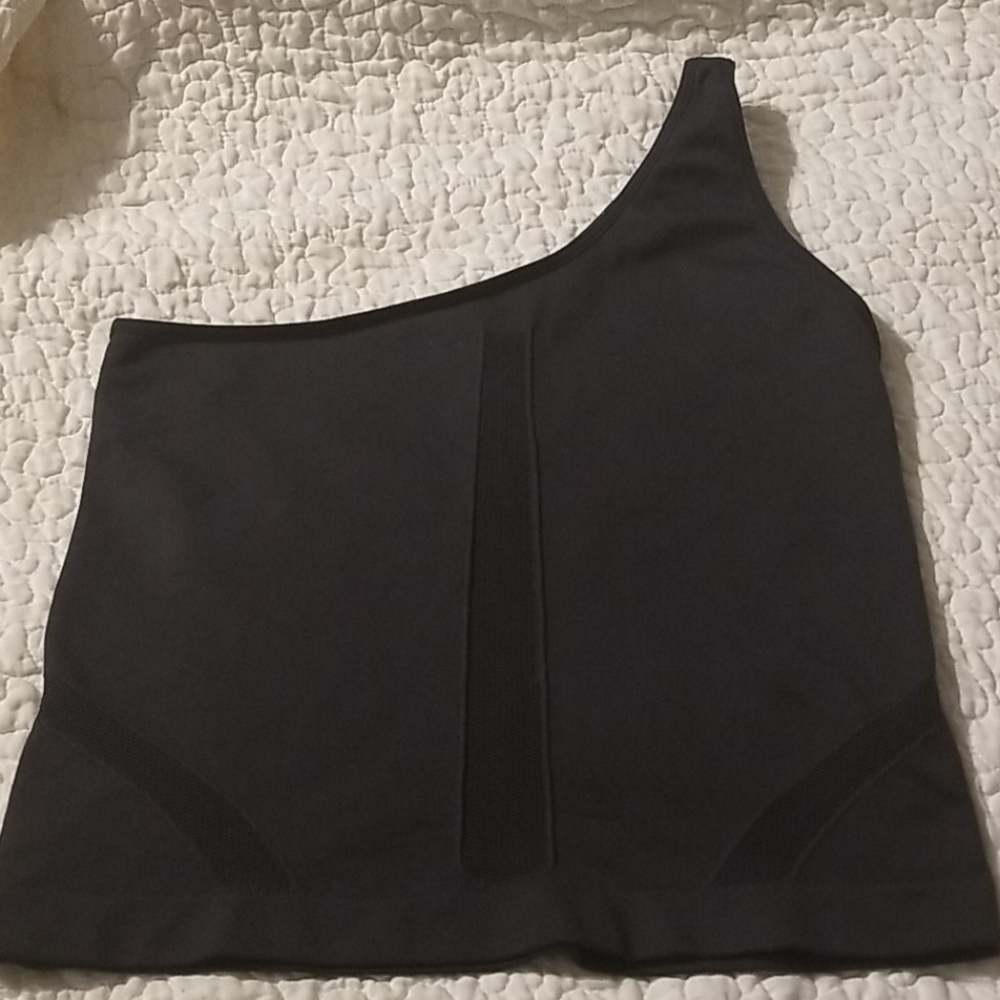 Nike one shoulder wkout top